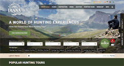 Desktop Screenshot of diana-hunting.com
